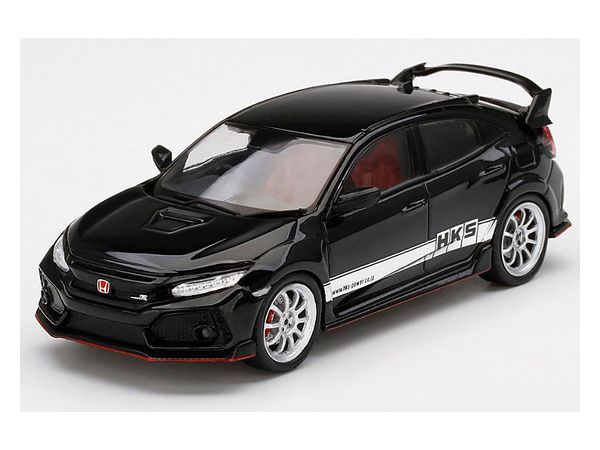 1/43 Honda シビック Type R HKS ブラック ダイキャストモデル