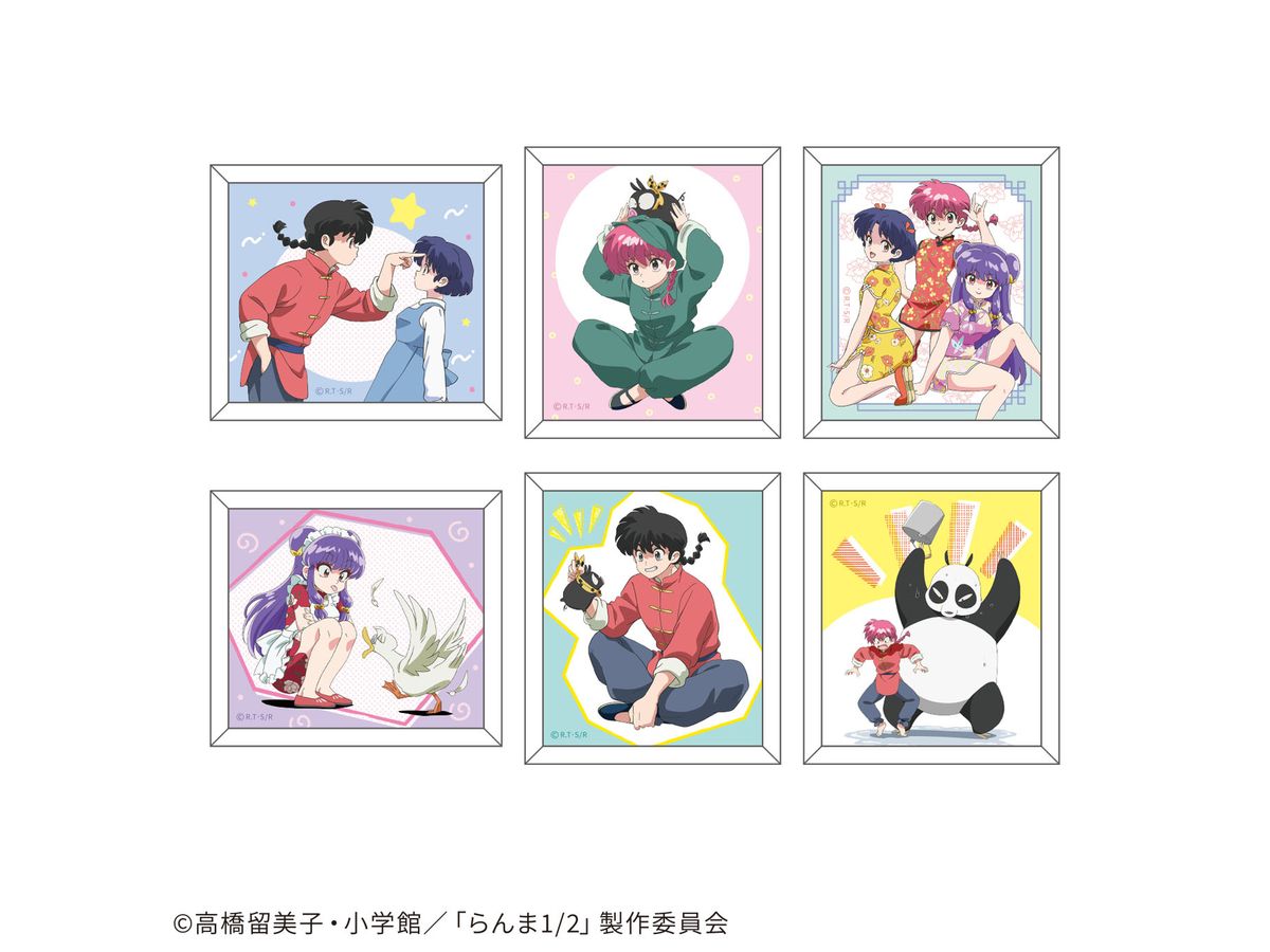 らんま1/2: フレームマグネットコレクション らんま1/2 vol.1 1Box 6pcs
