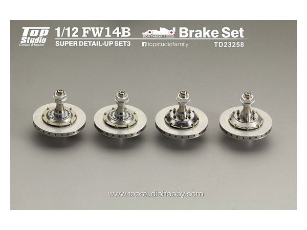 1/12 FW14B スーパーディテールアップセット 3 ブレーキセット