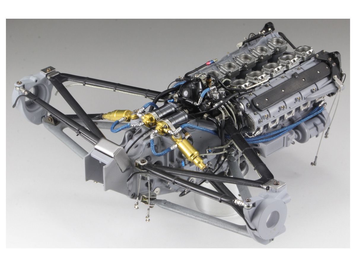 1/12 FW14B スーパーディテールアップセット 6B エンジン RS4 (レイトタイプ)
