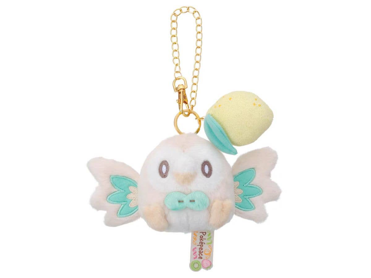 ポケピース ぬいぐるみチェーン付マスコット(カラフルVer.) モクロー