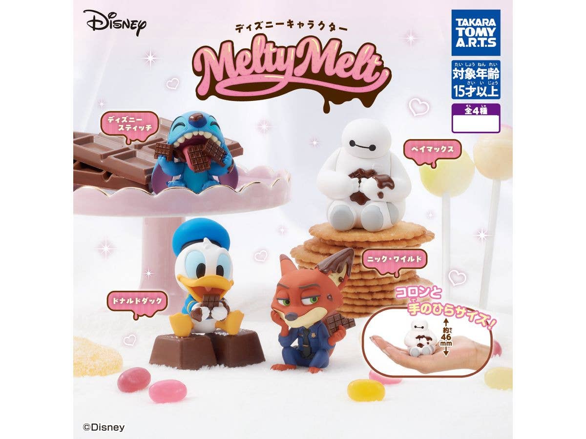 ディズニーキャラクター Melty Melt 1Box 6pcs