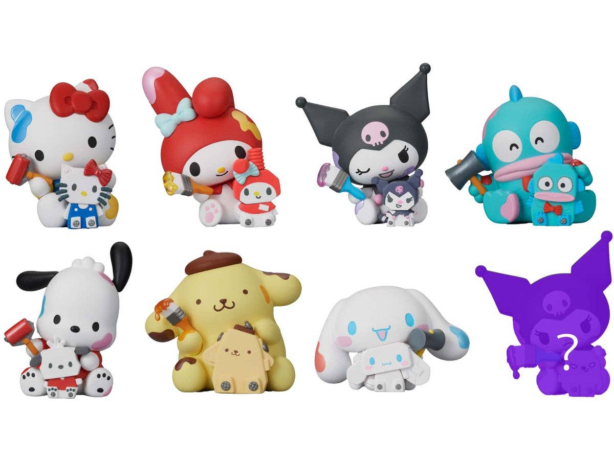 PERIHAPI! こうさくちゅう Hello Kitty and Friends 1Box 8pcs