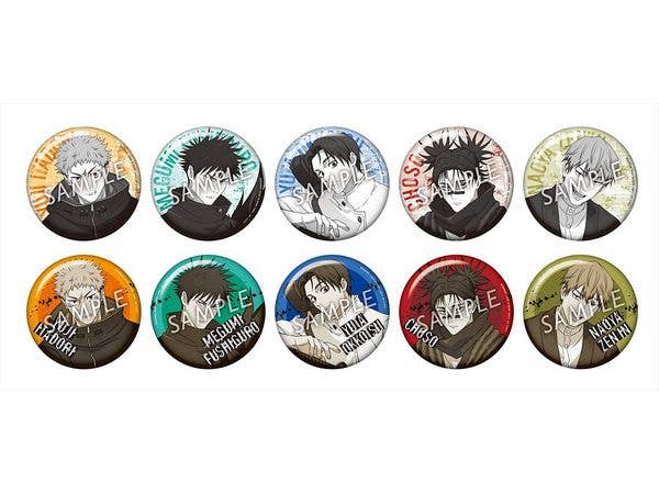呪術廻戦: カラパレ GAREKI缶バッジ 1Box 10pcs
