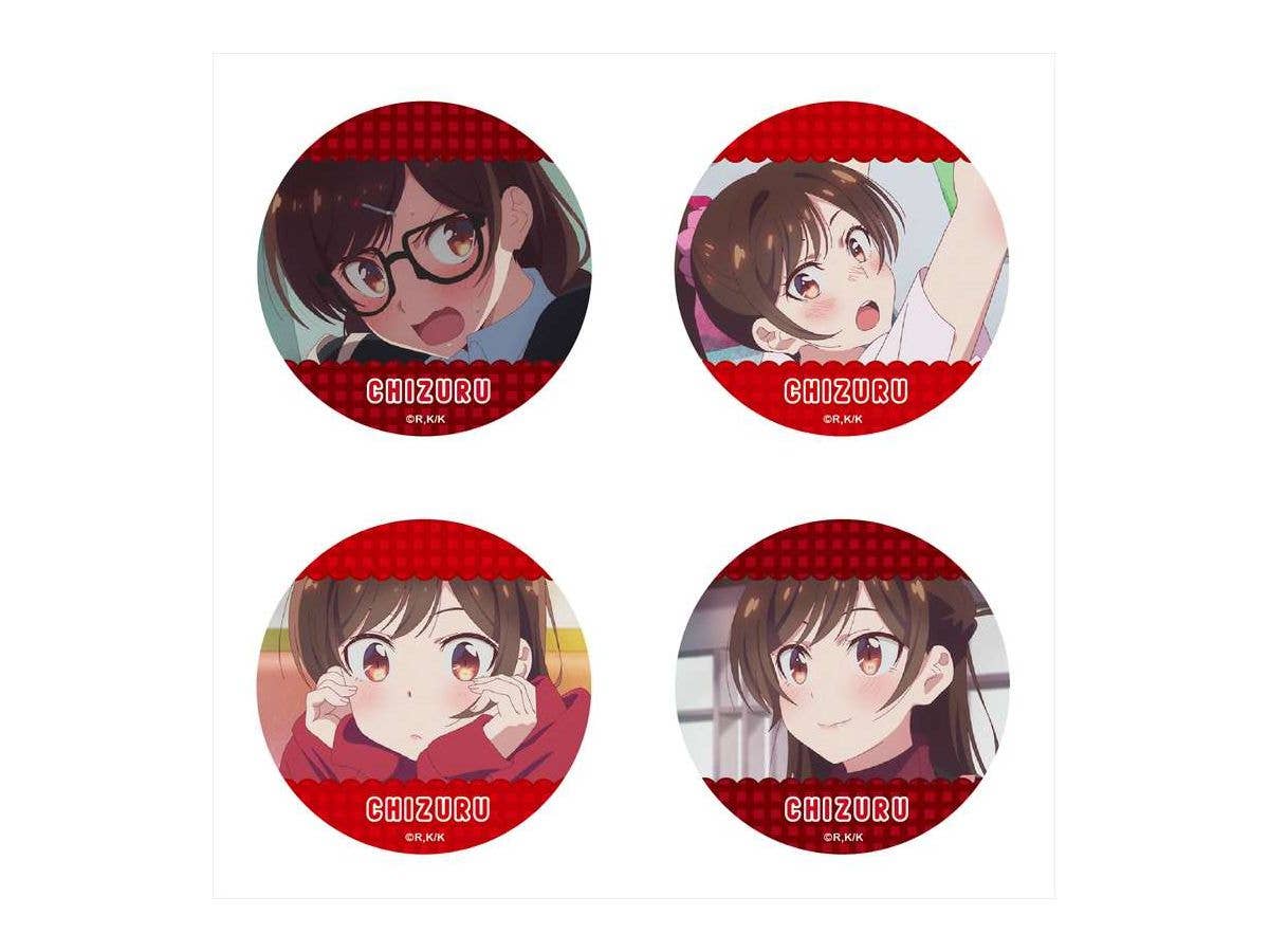彼女お借りします: 推しキャラ缶バッジセット 水原千鶴