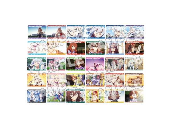 アニメ ウマ娘 シンデレラグレイ: トレーディング場面写クリアカード 1Box 15pcs