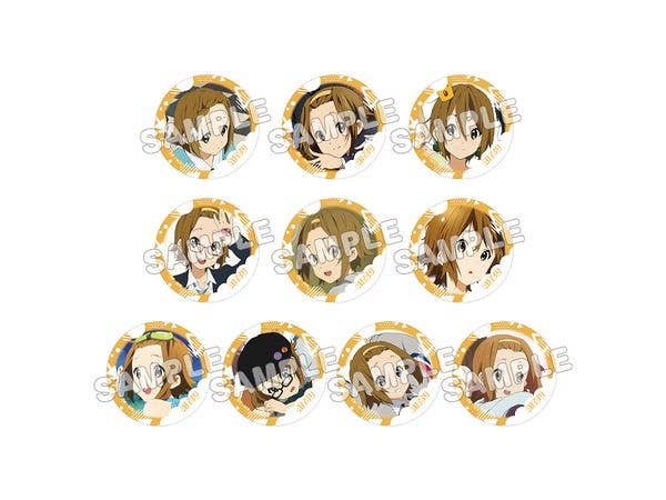 けいおん!: トレーディング缶バッジ / 律 1Box 10pcs