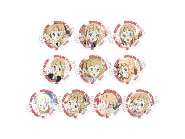 けいおん!: トレーディング缶バッジ / 紬 1Box 10pcs