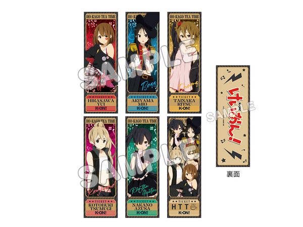 けいおん!: トレーディングチケット風カード / COOL 1Box 6pcs