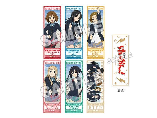 けいおん!: トレーディングチケット風カード / 制服 1Box 6pcs