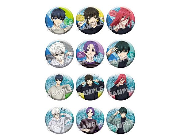 ブルーロック 描き下ろし トレーディング缶バッジコレクション 1Box 7pcs