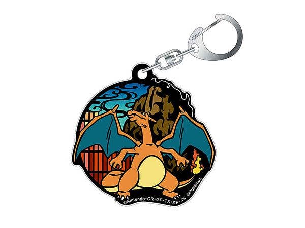 ポケットモンスター 切り絵シリーズ グリッターキーホルダー リザードン (再販)