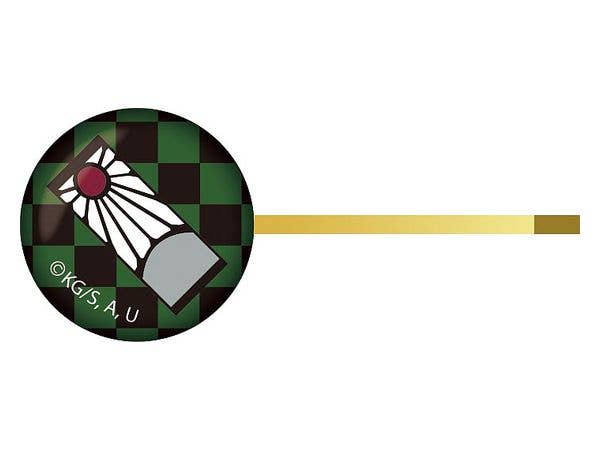 鬼滅の刃 ガラスヘアピン 竈門炭治郎