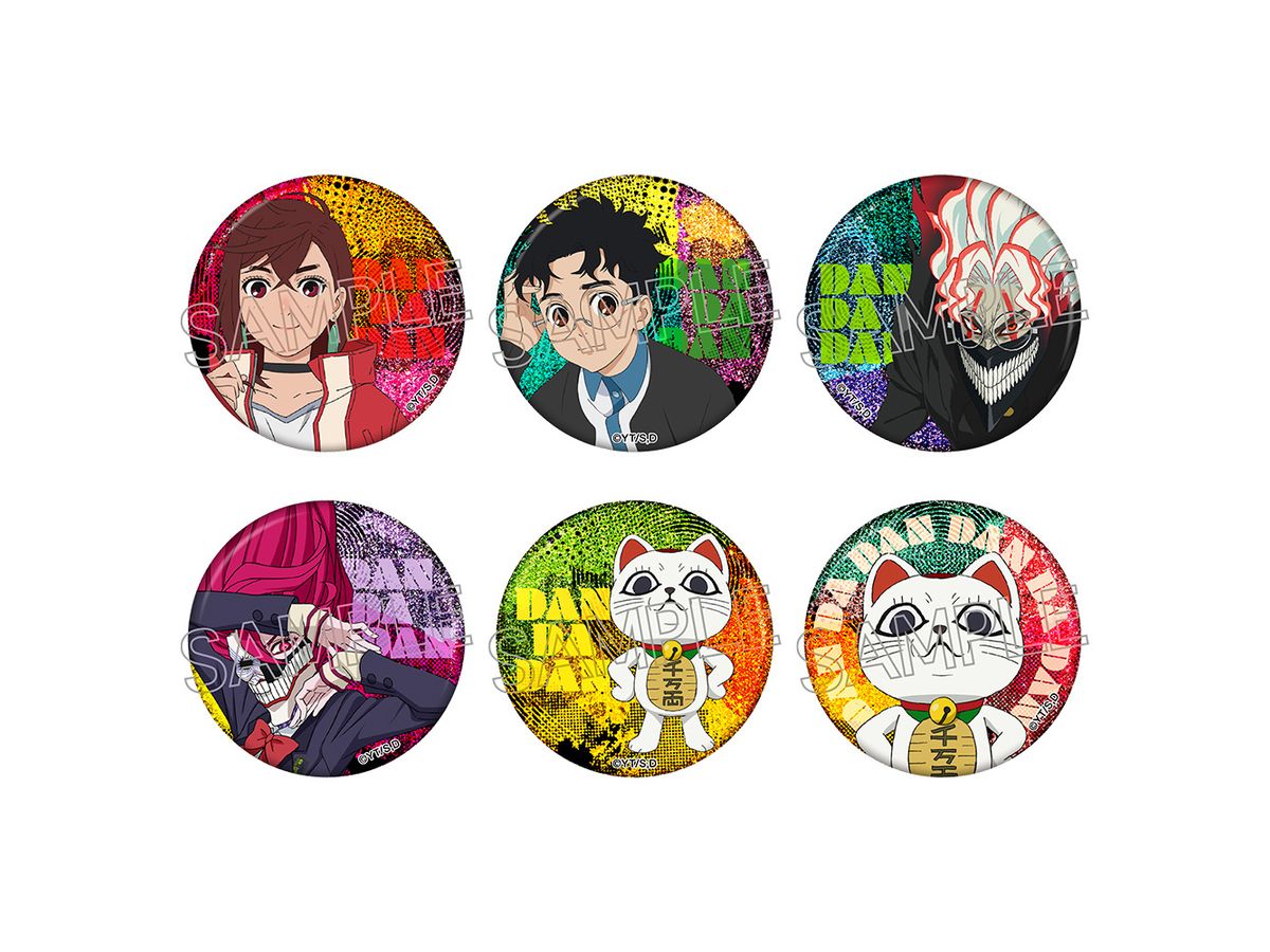 TVアニメ ダンダダン: トレーディングキラキラ缶バッジ 1Box 6pcs