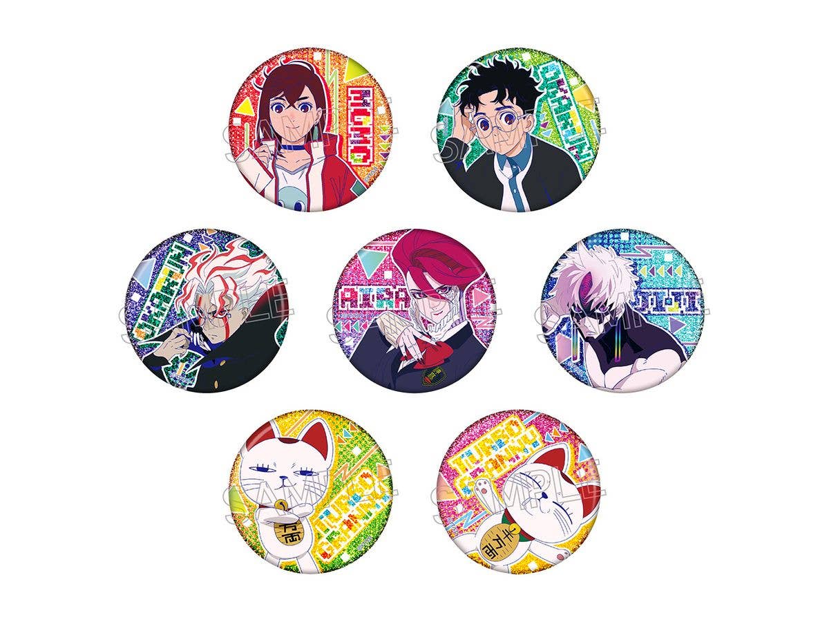 TVアニメ ダンダダン: ビビッドライン キラキラ缶バッジ 1Box 7pcs