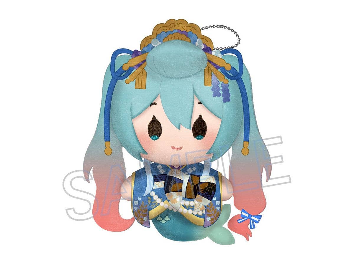 初音ミク: 百鬼夜行 -麗宴- ぬいぐるみマスコット B 人魚