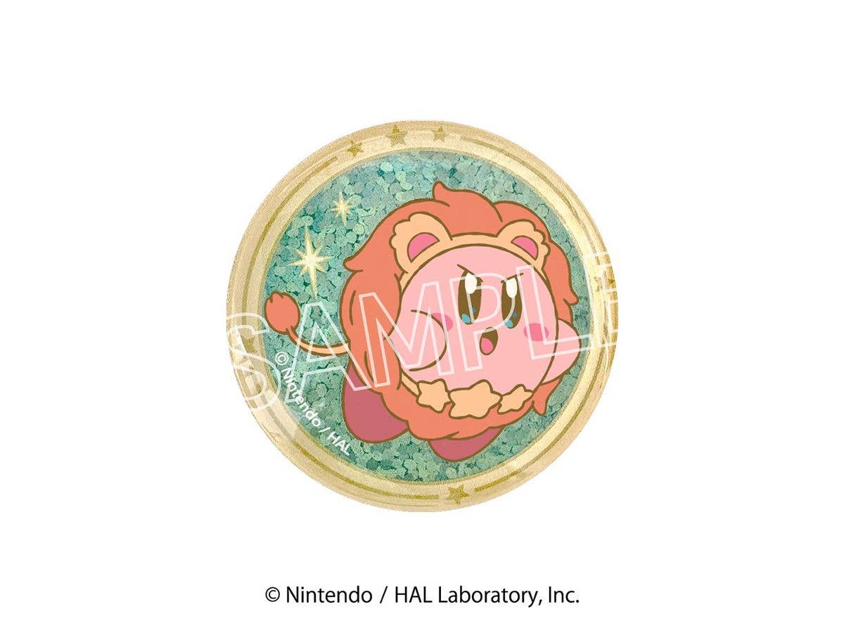 星のカービィ: KIRBY ホロスコープ・コレクション キラキラガラスマグネット E しし座