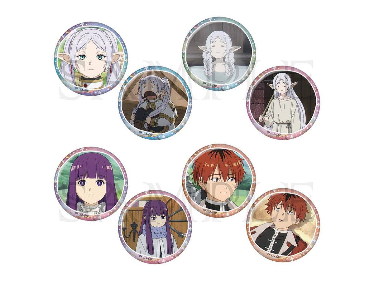 葬送のフリーレン: 百面相缶バッジVol.4 BOX(8個入) 1Box 8pcs