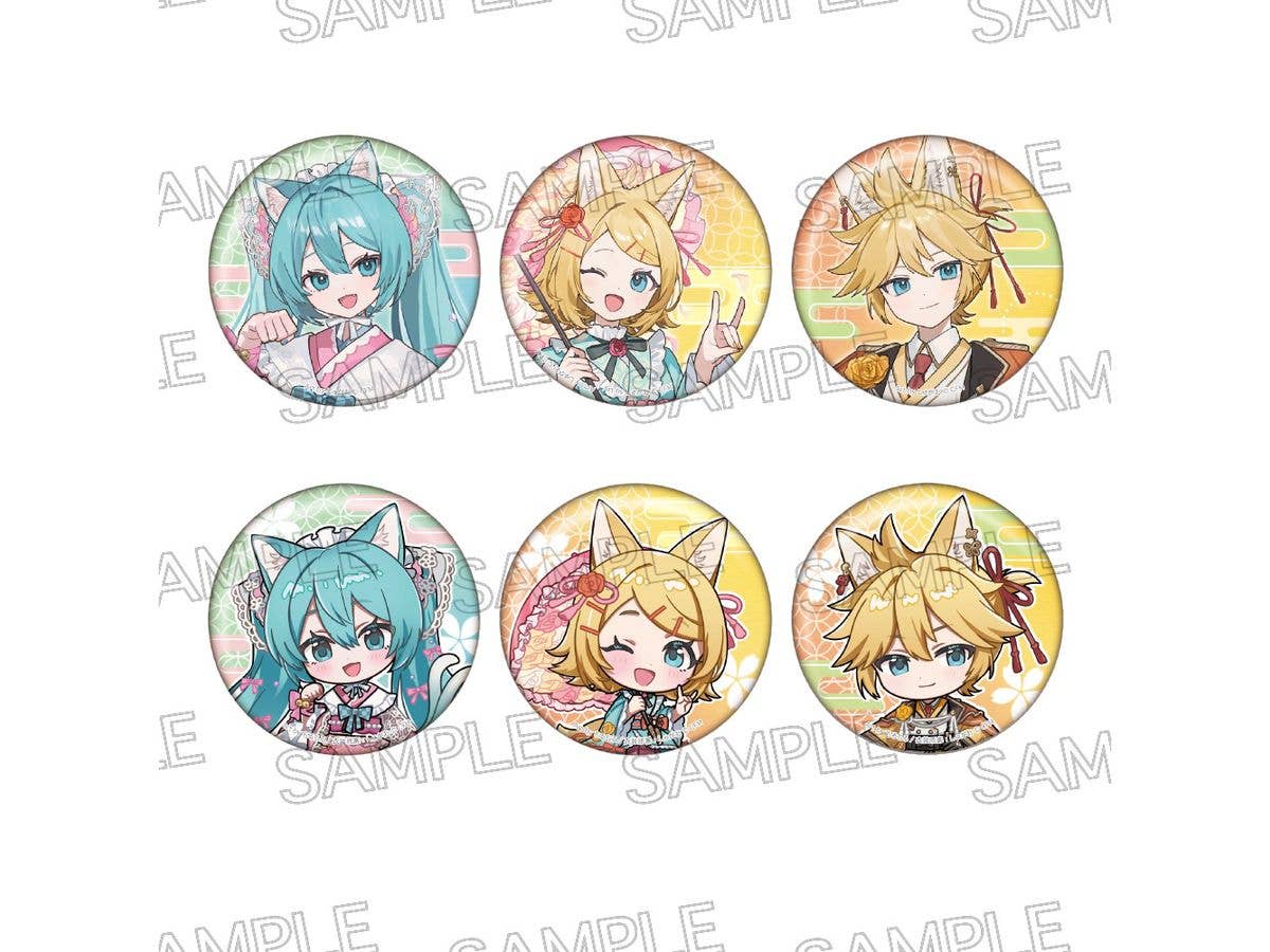 初音ミク: 百鬼夜行 -街道さんぽ- 缶バッジ 1Box 6pcs
