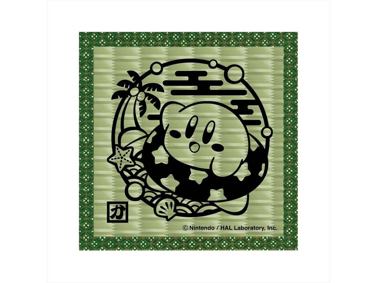 星のカービィ: 切り絵シリーズ 畳コースター カービィB