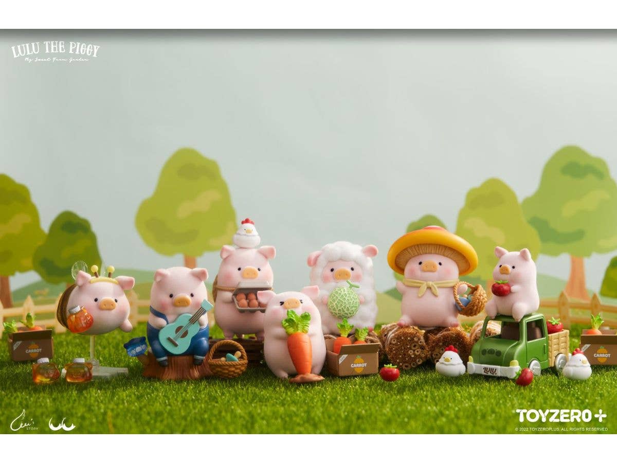 LuLu the Piggy - ルル・ザ・ピギー ファームガーデンシリーズ 1Box 6pcs