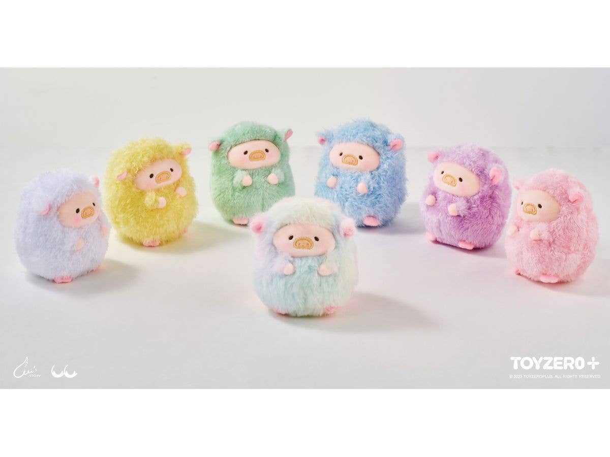 LuLu the Piggy - ルル・ザ・ピギー ルルレインボーシープ プラッシュ 1Box 6pcs