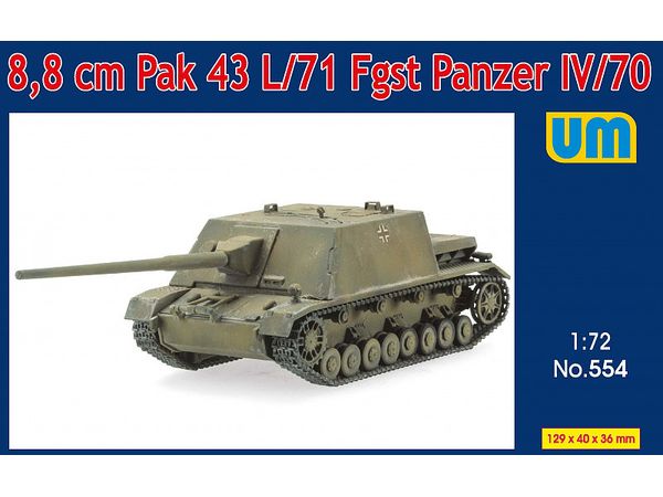 1/72 IV号戦車/70 8.8cm Pak43L/71 Fgst