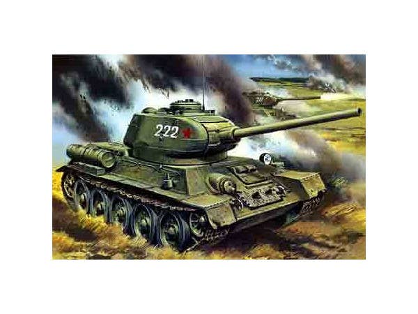 1/72 露・T-34/85戦車S-53戦車砲搭載