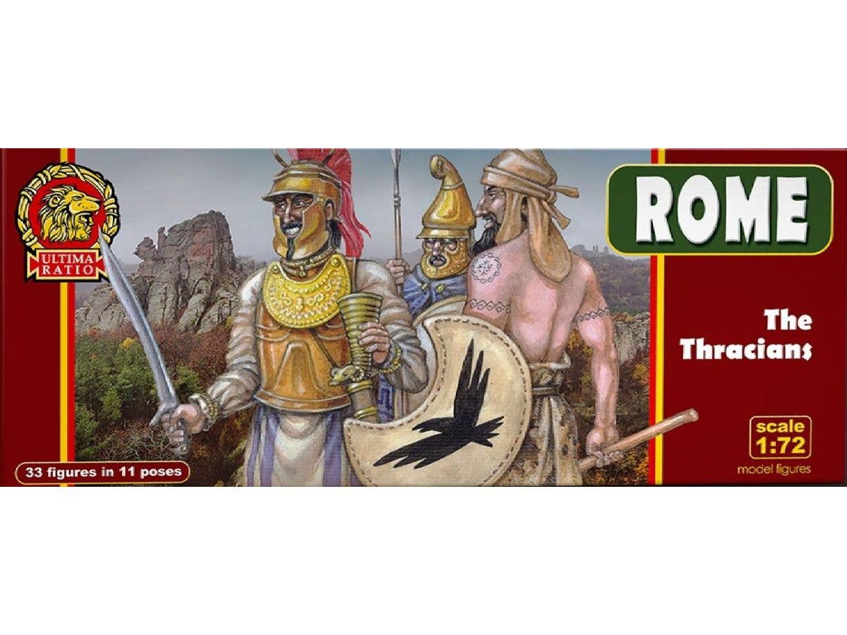 1/72 古代ローマ:トラキア兵 (33体・11ポーズ)