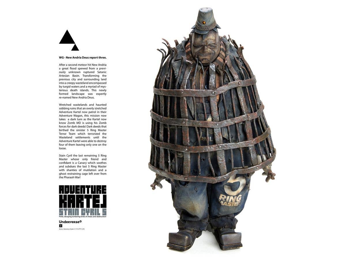 1/6 Adventure Kartel(アドベンチャーカルテル) 5 RING MASTER - STAIN CYRIL (ファイブリングマスター ステインセロ)