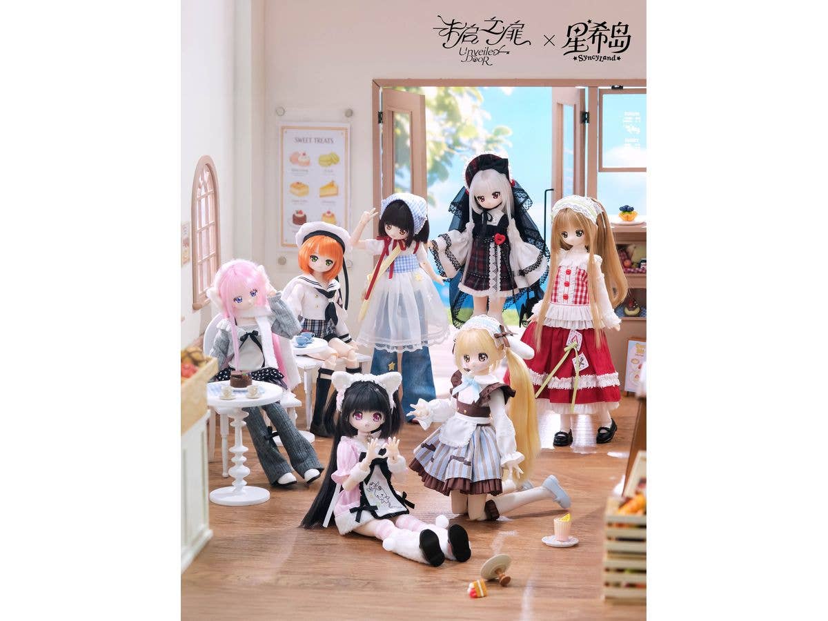 Unveiled Door x SyncyLand OOTDシリーズ トレーディングドール 1Box 6pcs