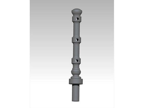 1/35 汎用 3段式手すり柱セット(6個入)