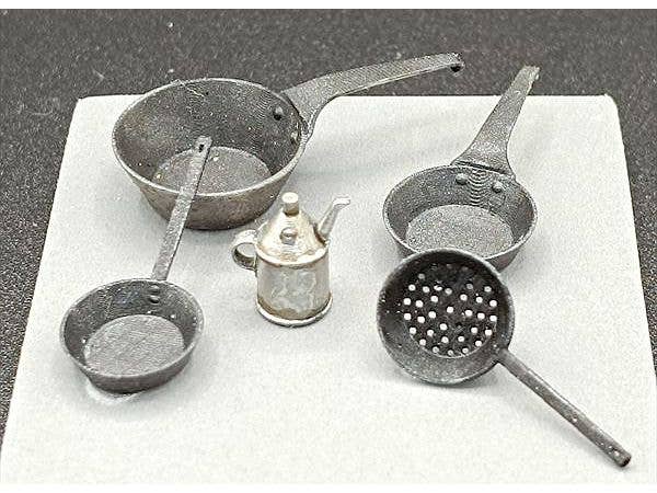 1/35 汎用 フライパン/オイルポットセット(5個入)