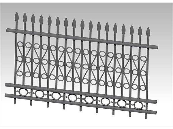 1/35 汎用 格子型フェンス#1