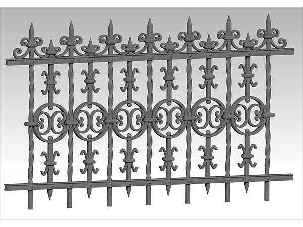 1/35 汎用 格子型フェンス#3