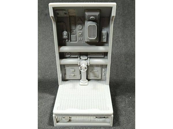 1/32 (54mm) 汎用 フィギュアベース SFモデル#3 機関制御室