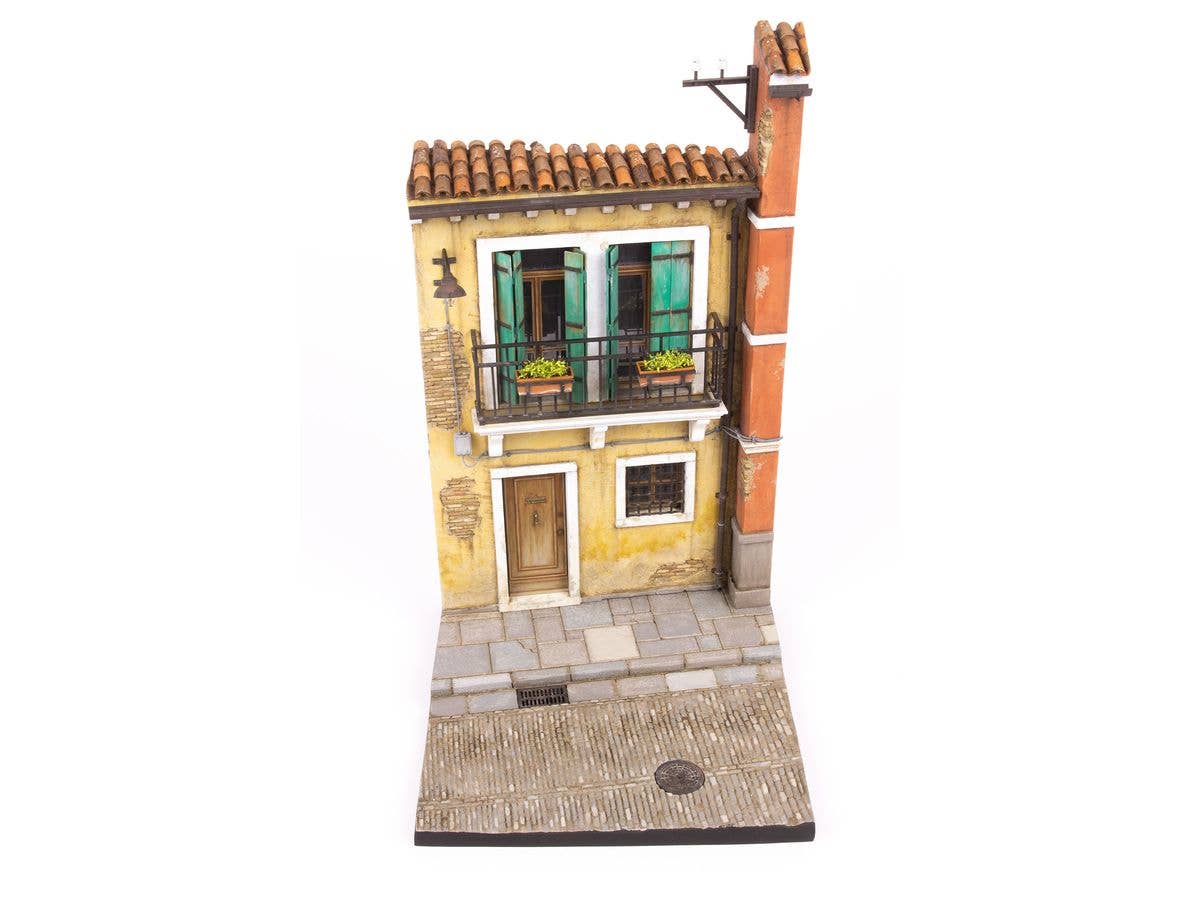 1/35 汎用 ジオラマベース 地中海の街角