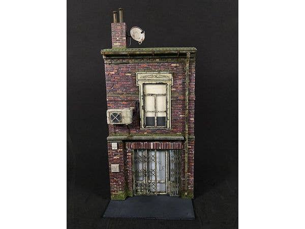 1/35 汎用 ジオラマベース 商店のファサード