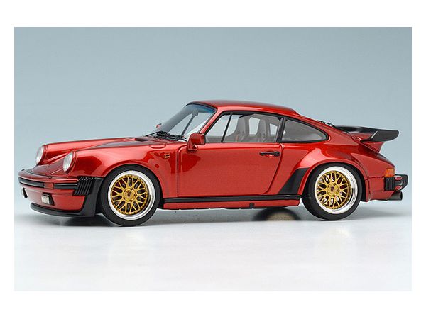 1/43 Porsche 930 turbo 1988 BBSタイプホイール キャンディレッド (ゴールドホイール)