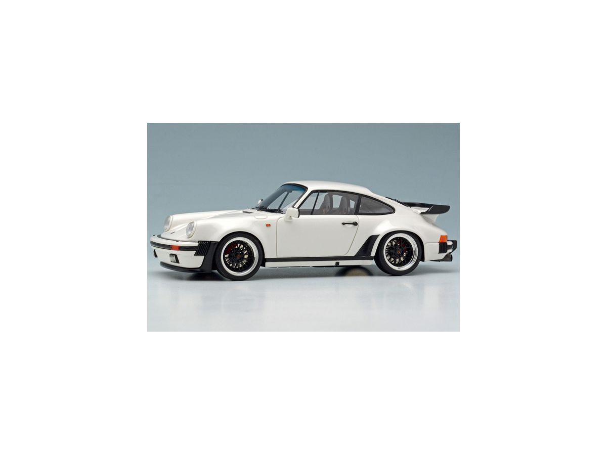 1/43 Porsche 930 turbo 1988 BBSタイプホイール ホワイト (ブラックホイール)