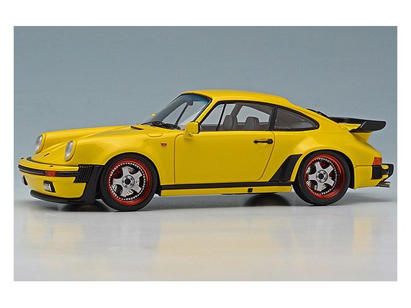 1/43 Porsche 930 turbo 1988 5スポークホイール スピードイエロー (シルバーホイール/ブロンズリム)