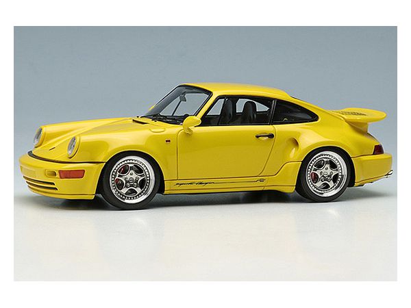 1/43 ポルシェ 911 (964) ターボ S ライトウェイト 1992 スピードイエロー (ブラック/イエローインテリア)