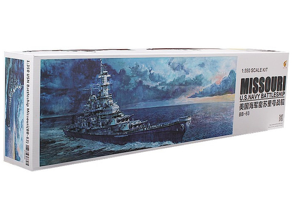 1/350 米海軍 戦艦 ミズーリ (BB-63) "イージーバージョン"