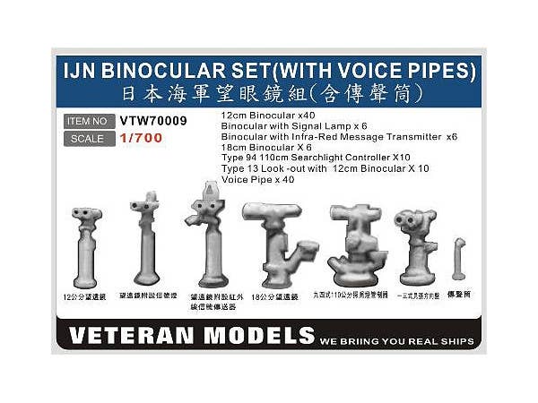 1/700 日本海軍双眼鏡セット (レジン)