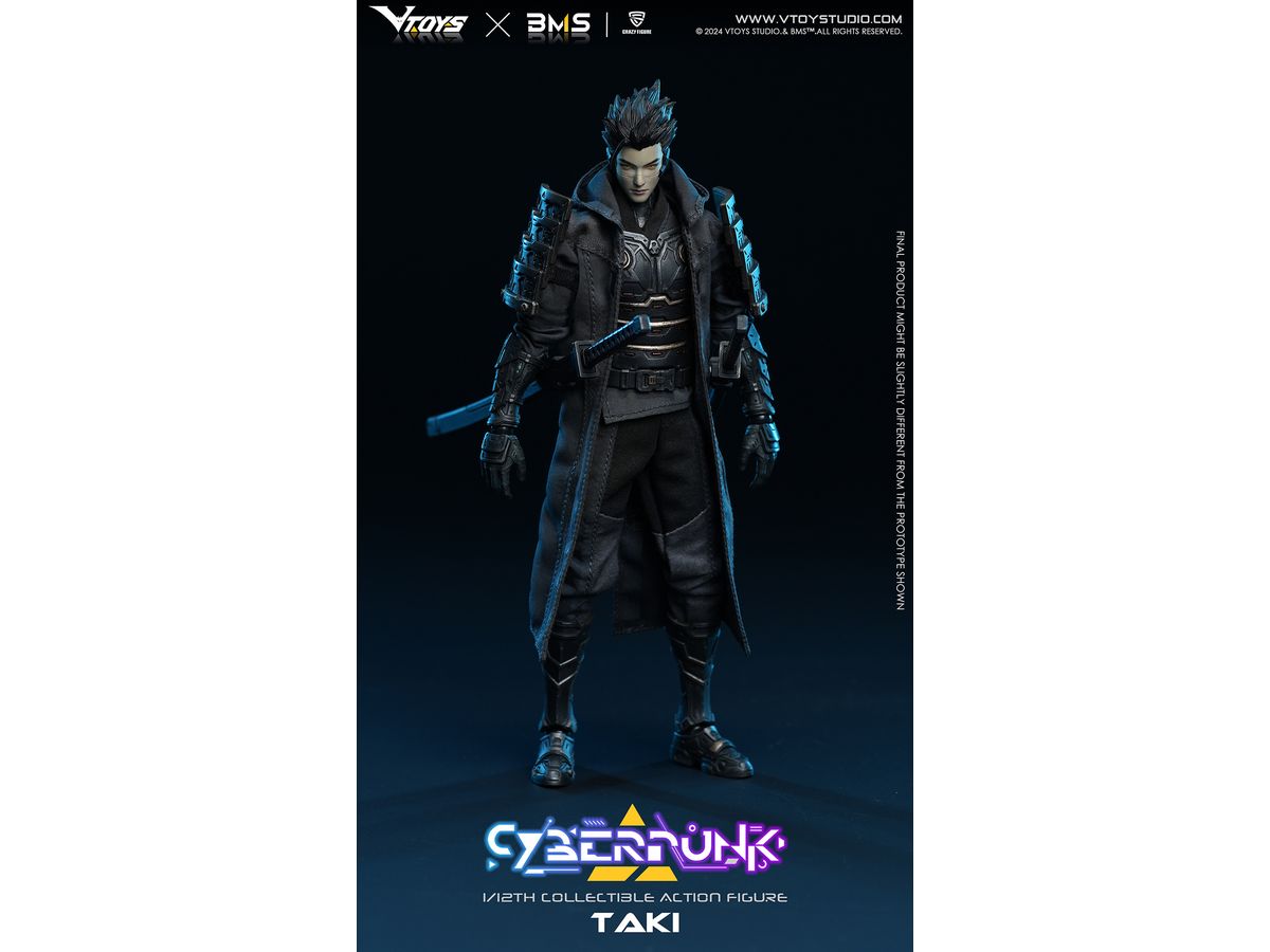 1/12 VTOYS x BMS x CF Cyberpunk(サイバーパンク)シリーズ 侍:瀧(たき)
