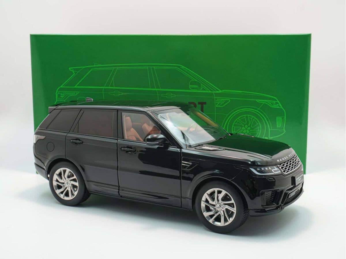 1/18 RANGE ROVER SPORT -LHD-メタリックブラック