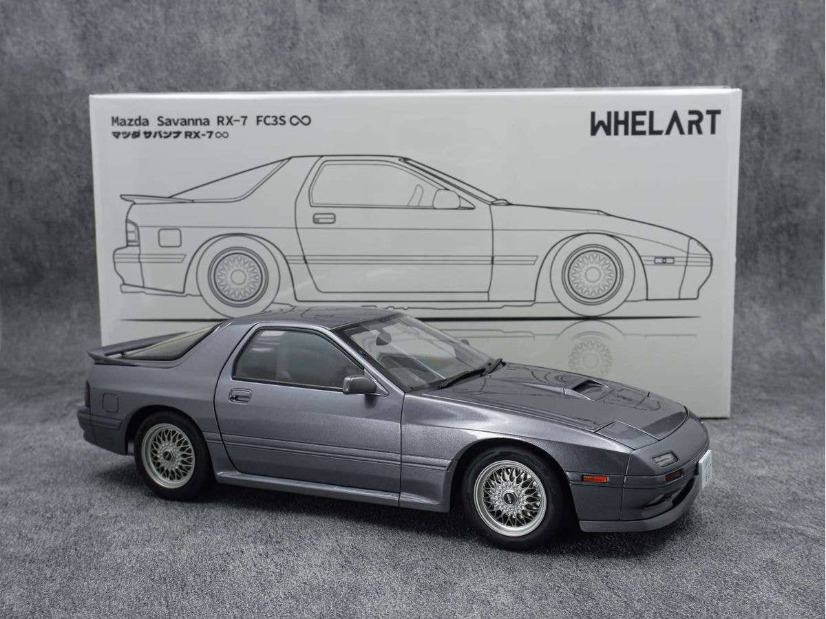 1/18 MAZDA SAVANNA RX-7 FC INFINI -RHD-アイアングレー