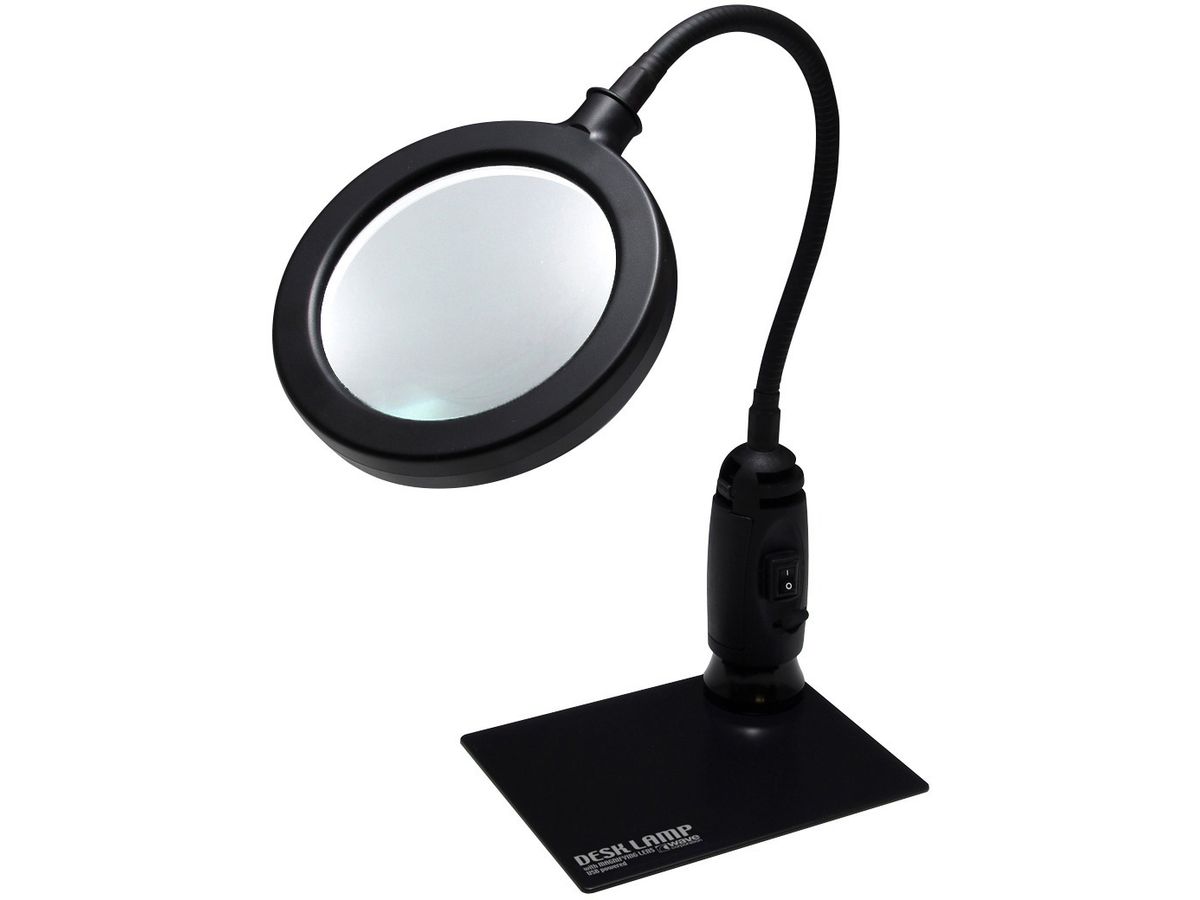 ルーペスタンド [LEDライト付] USB給電タイプ