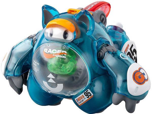 熊丸Racoon 1Pカラー (クリアーブルー)