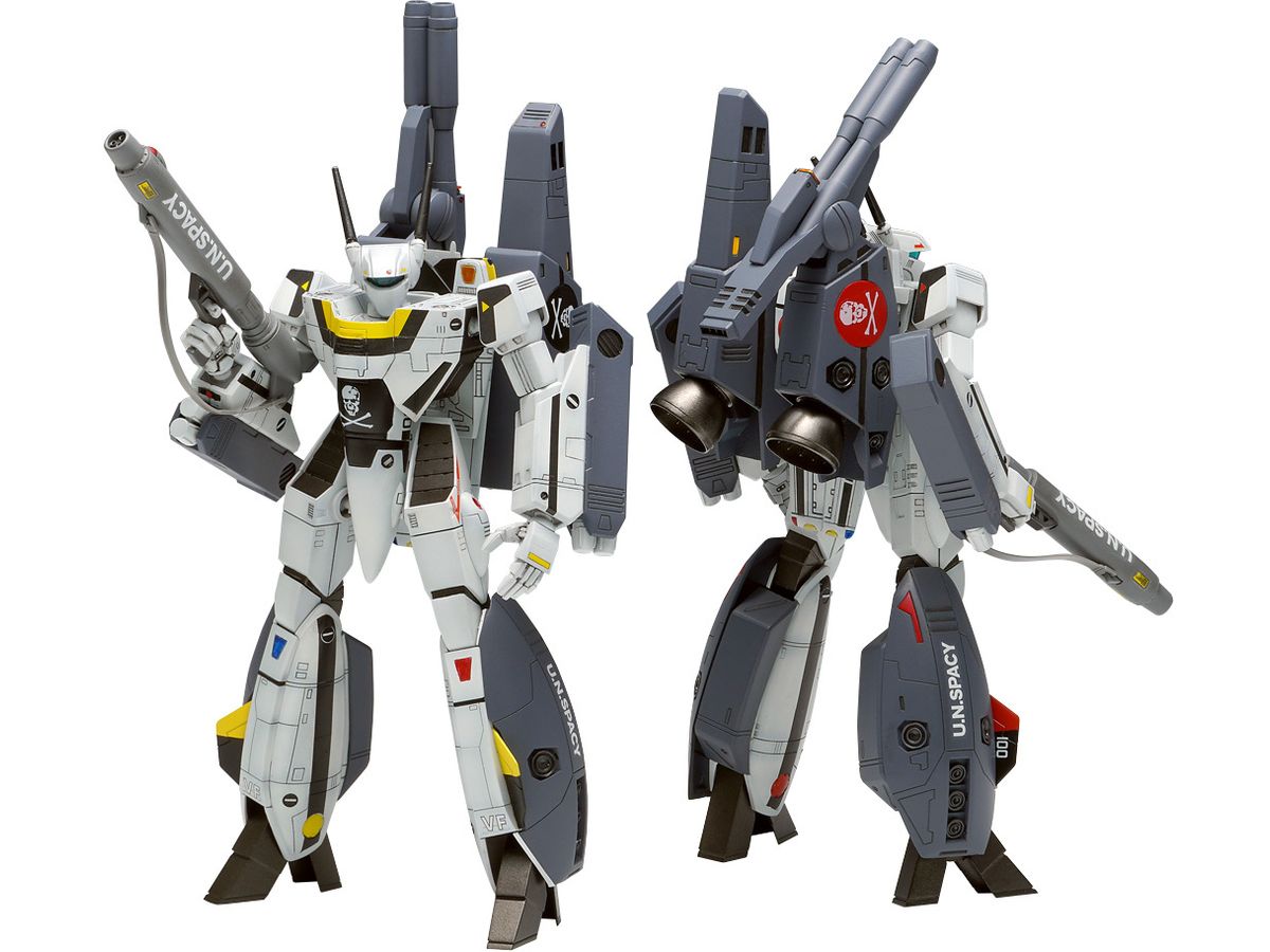 1/100 VF-1S ストライクバルキリー[バトロイド]一条輝 機、ロイ・フォッカー 機